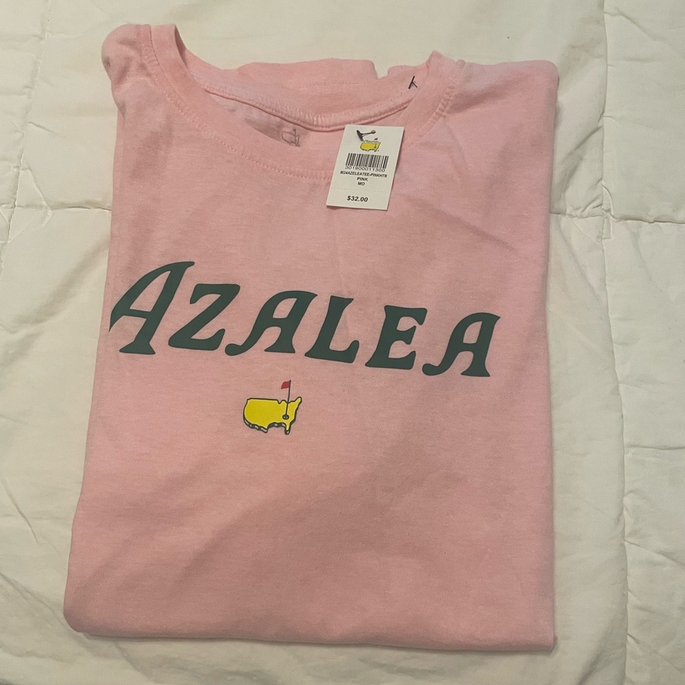 NWT Masters Azalea pink tshirt-Medium